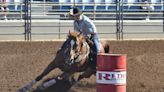 Run like the wind: Genola senior Maklee Larsen adds barrel-racing win to impressive list of high school rodeo successes