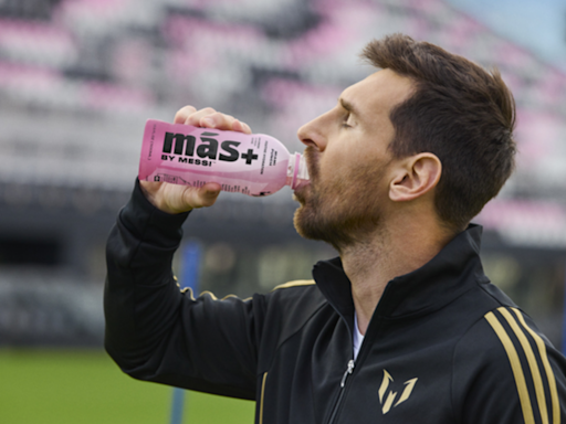 Lionel Messi, Mark Anthony Brands launch “hydration drink” Más+