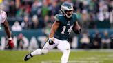 Former Memphis RB Kenneth Gainwell of Philadelphia Eagles unveils custom Super Bowl cleats