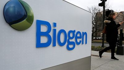 Biogen stock rises on sales of groundbreaking Alzheimer's drug