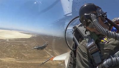 AI-controlled fighter jet takes US Air Force leader for historic ride