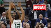 Los príncipes de Gales sorprenden en la NBA acudiendo a un partido de los Celtics