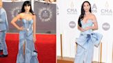 Katy Perry's Denim CMA Awards Look Is Reminiscent of Her Viral 2014 VMAs Dress
