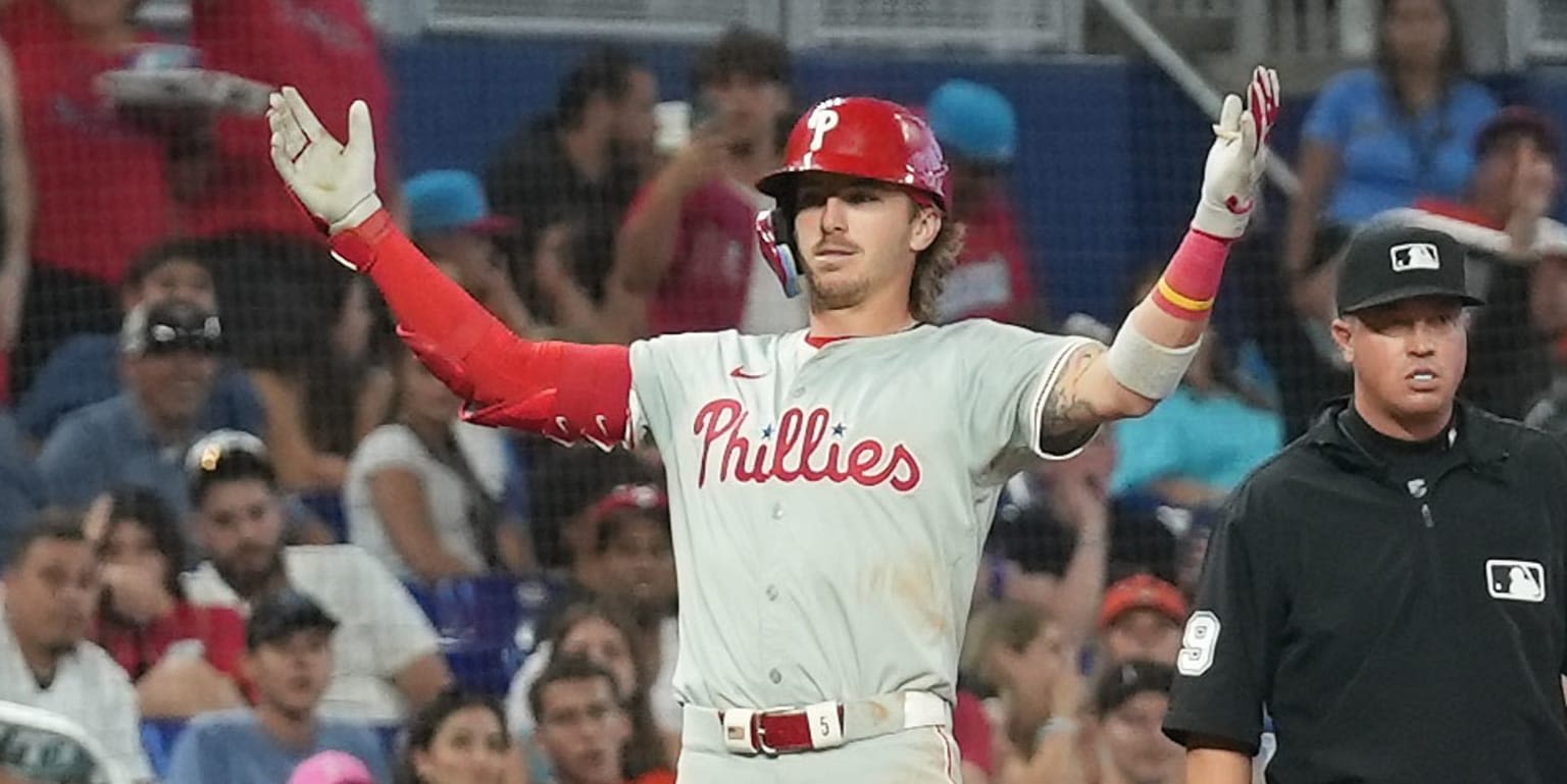 Stott steps up, dominates as Phils top Marlins