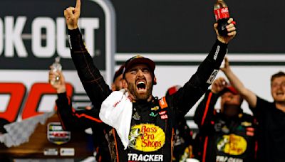 Austin Dillon celebrates Richmond win while Joey Logano seethes about last-lap contact