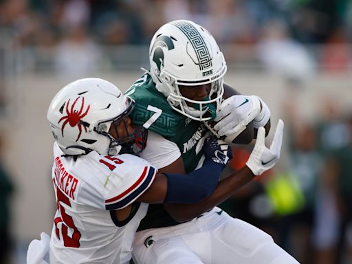 Michigan State WR, son of NFL legend, pulls name from transfer portal