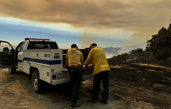 Evacuations continue as the Lake Fire burns thousands of acres in Santa Barbara County