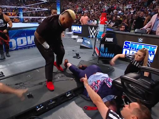 WWE SmackDown results, recap, grades: The Bloodline destroys Paul Heyman for not acknowledging Solo Sikoa