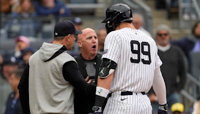 Aaron Judge tossed for 1st time, Rizzo hits 3-run homer as Yankees top Tigers 5-3