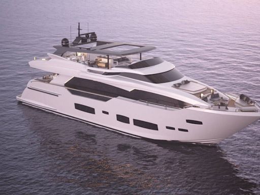 The Lounge on This New 90-Foot Yacht Turns Into a Driving Range at the Touch of a Button