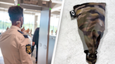 Man stopped at airport for trying to board flight with unbelievable item in his pants