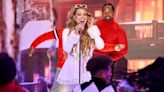 Mariah Carey shows that she can still hit the vocal heights in Billboard Music Awards performance of All I Want For Christmas Is You, a song she says she started writing “on a little DX7 or Casio keyboard”