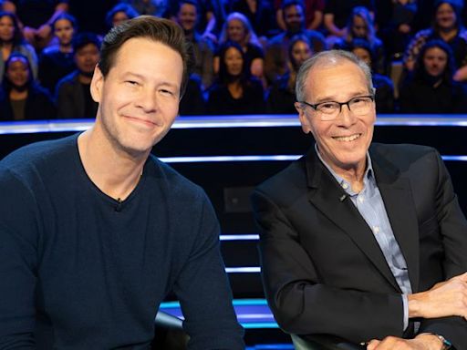 Ike Barinholtz and his dad become first pair to win $1 million prize on revamped “Who Wants to Be a Millionaire”