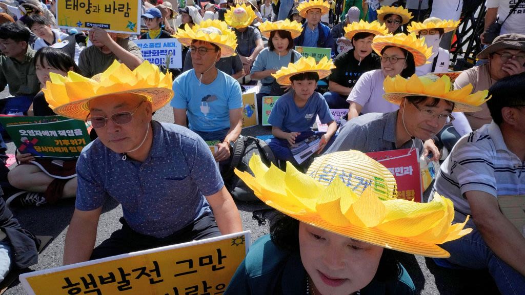 This baby is in the pursuit of happiness. Are South Korea’s climate goals stopping him?