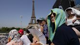 Paris Olympics crowds feel the heat as temperatures rise following rain at start of Games