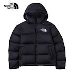 【The North Face 官方旗艦】【經典1996】北面男款黑色DWR防潑水可打包可調節收納羽絨外套｜3C8D4G3 700蓬鬆度