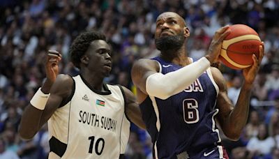 US men's basketball team narrowly avoids shocking South Sudan upset after being favored by over 45 points