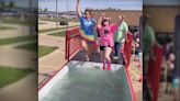 Central DeWitt students take the Polar Plunge for Special Olympics