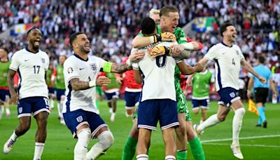 England win on penalties, set up Netherlands semi-final at Euro 2024