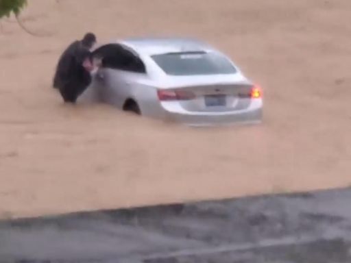 Torrential downpours cause flash flooding at Dollywood. See what happened at the East Tennessee park