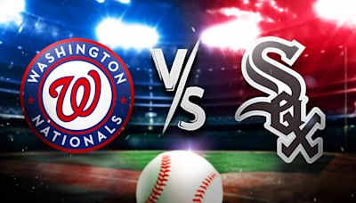 Nationals vs. White Sox prediction, odds, pick - 5/14/2024