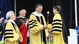 ‘We are a resilient nation’: Mitt Romney’s commencement speech at Johns Hopkins briefly interrupted by protesters