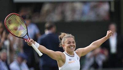 Jasmine Paolini wins Wimbledon's longest women's semifinal and faces Barbora Krejcikova next