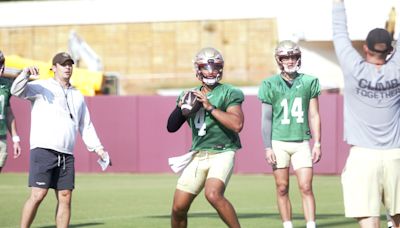 DJ Uiagalelei's big day leads offense in FSU football's second scrimmage of fall camp