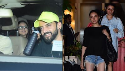 About Last Night: Newlyweds Sonakshi Sinha And Zaheer Iqbal's Dinner Date With Close Friend Aditi Rao Hydari