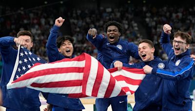 VIDEO: Families, gymnasts react after US men’s gymnastics team secures first Olympic medal in 16 years