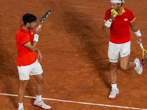 Rafael Nadal’s Olympics end in doubles loss with Carlos Alcaraz to Americans Krajicek and Ram