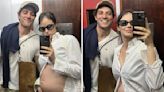 Grávida do terceiro filho, Laura Neiva exibe barriga ao lado de Chay Suede - OFuxico