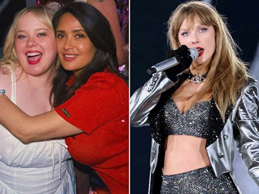 Salma Hayek Documents Seeing Taylor Swift's Eras Tour in London: 'Living Our Wildest Dreams'