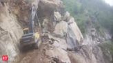 Badrinath highway blocked; pilgrims, poll team affected - The Economic Times