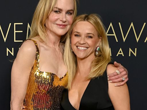 Reese Witherspoon Debuts Jaw-Dropping Nicole Kidman Impression While Honoring Her - E! Online