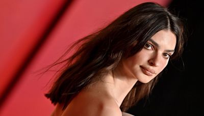 Emily Ratajkowski's Sexy Take on Loungewear Includes a Sheer Bra and Sweatpants