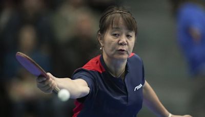 Chinese-Chilean table tennis player makes Olympics debut at age 58 in the Paris Games