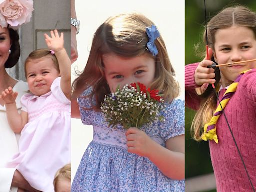 La princesa Charlotte ya creció y así luce a sus 9 años