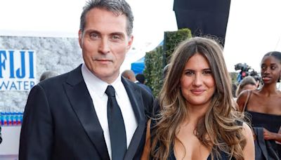 Scoop star Rufus Sewell's, 56, bittersweet engagement to famous fiancée Vivian, 27