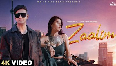 Get Hooked On The Catchy Hindi Music Video For Zaalim By Manisha Sharma and Anurag Desiworldwide...