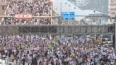 Muslim pilgrims warp up Hajj with final symbolic stoning of the devil and final circling of Kaaba