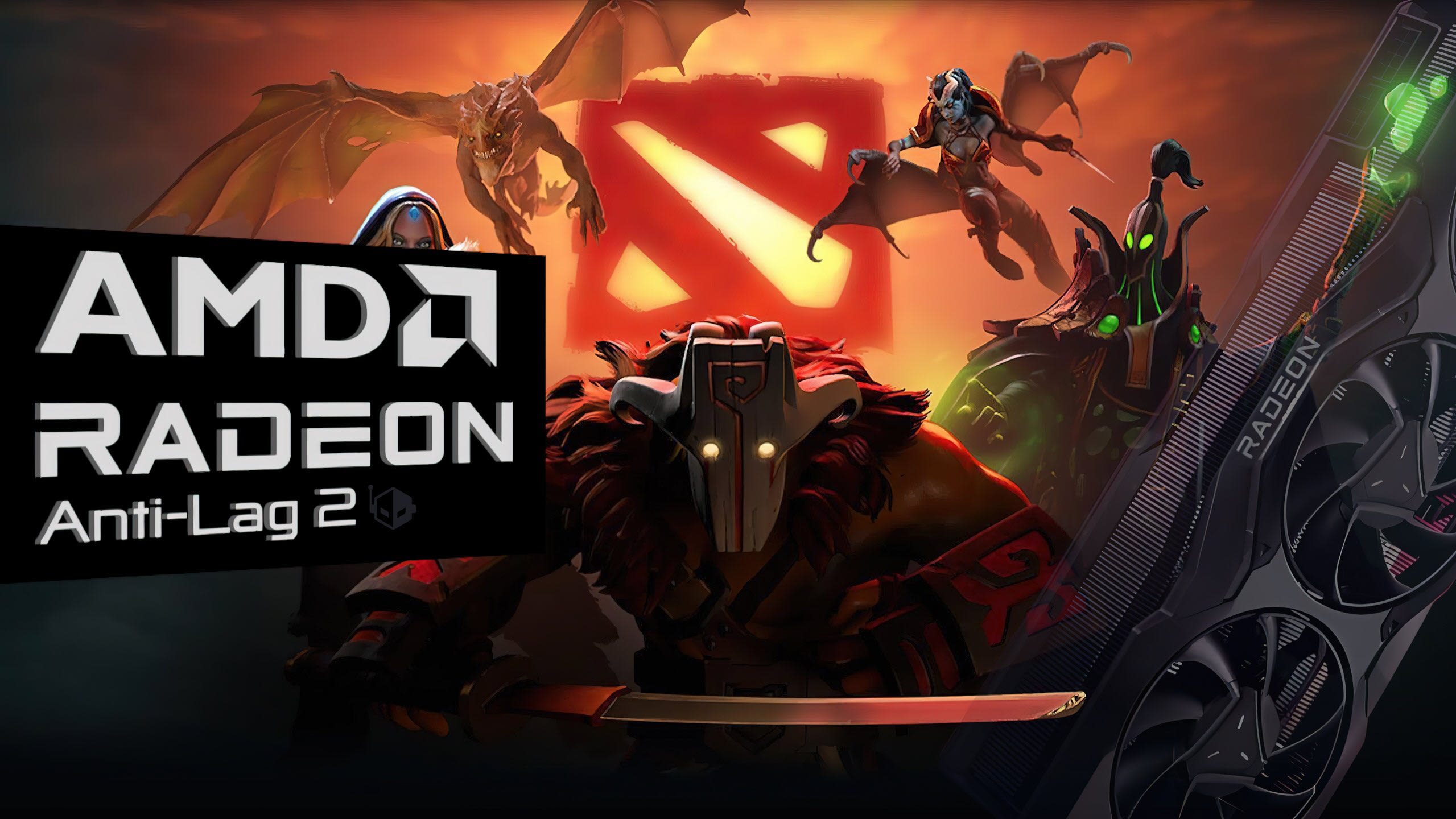 DOTA 2 Is The Second Game To Support AMD's Anti-Lag 2: New Adrenalin 24.7.1 Radeon GPU Driver Adds New Game...