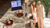 John Legend and Chrissy Teigen Relax with Italian Food — and 'The Office' — After Renewing Their Vows