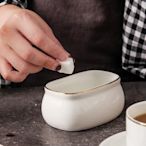 特賣-北歐風格簡約歐式金邊咖啡壺陶瓷糖罐奶罐配套器具大容~特價