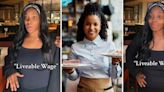 ‘They don’t realize the unnecessary bending over we do for the tip!’: Viewers divided after server shows the effort workers will put in if they make livable wage