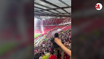 "Old Trafford se cae a pedazos" Las inundaciones del estadio del Manchester llegan al vestuario - MARCA USA