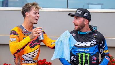 450 points, results after Round 1, SMX Playoffs 2024 zMax Dragway: Jett Lawrence edges Eli Tomac