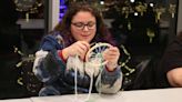 Tunisian crochet sound intriguing? Explore a variety of library’s fiber arts classes