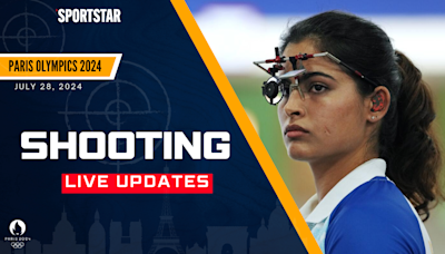 Paris 2024 Olympics, Shooting July 28 Highlights: Manu Bhaker wins India’s first medal, gets bronze in women’s 10m air pistol; Arjun Babuta makes the 10m air rifle final