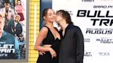 Maddie Ziegler and Eddie Benjamin Seal Their Red Carpet Debut With a Kiss